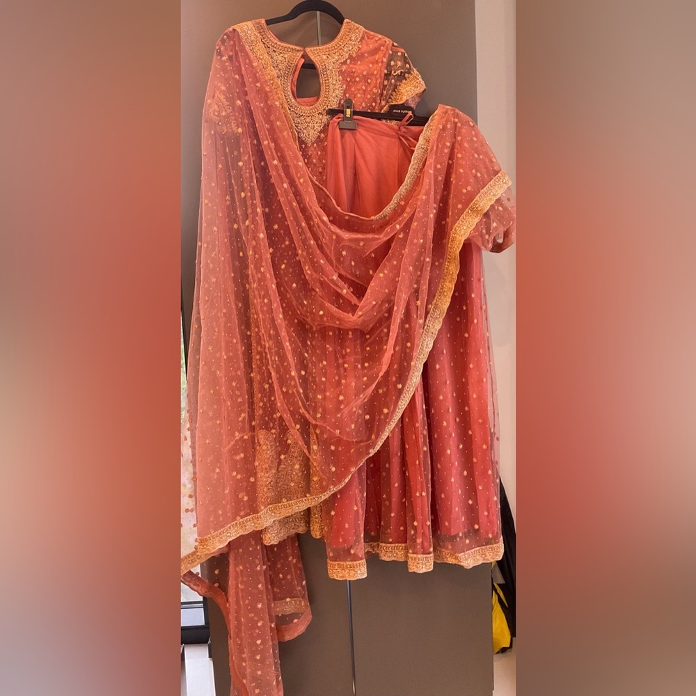 Designer Women's Vintage Indian Kurta Palazzo Dress Small/Medium Size